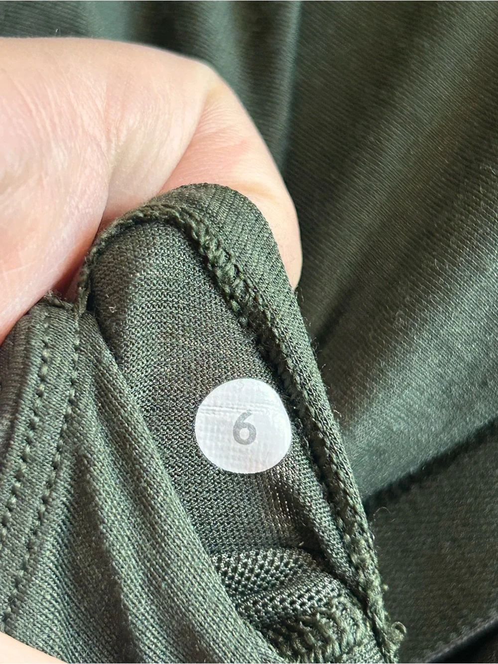 Lululemon Green Butterfly Wrap It Up Tank Top Criss Cross Back 6